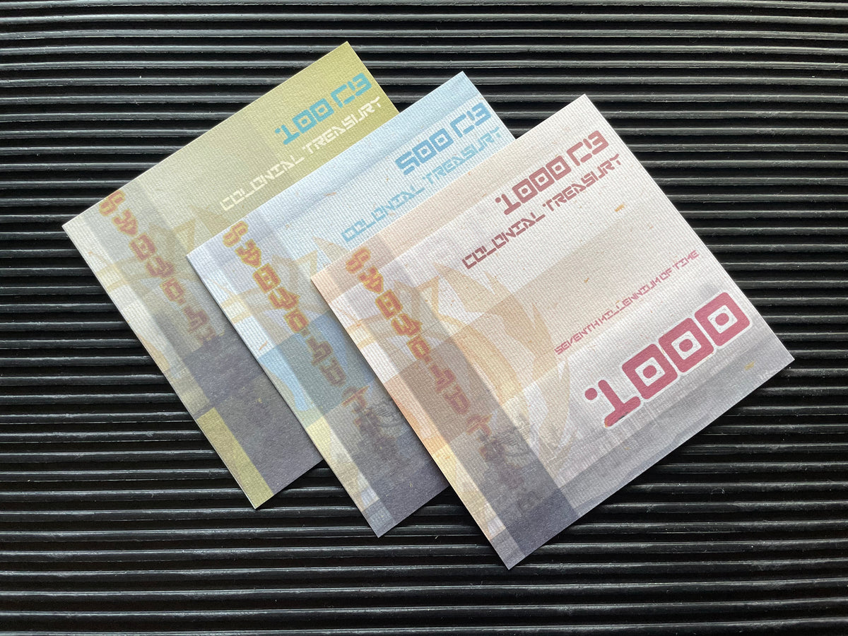 Colonial Paper Cubits (Limited Run) – Sell Geek