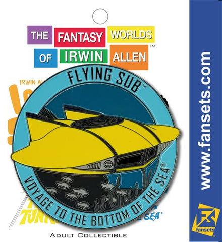 Irwin Allen's Flying Sub Vehicle MicroFleet Pin (Voyage to the Bottom of the Sea)