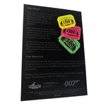 James Bond 007 "Dr. No" Le Cercle Casino Plaques (Limited Edition Prop Replica)