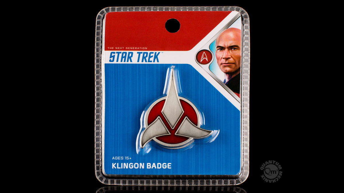 Spilla Metallica Star Trek The Next Generation – Grado Di Capitano Klingon, Nuova