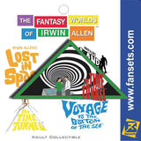 The Fantasy Worlds of Irwin Allen Collectible Pin - "The Time Tunnel" (Pin 4 of 4)