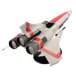 Starbuck's Viper Mark II with Collector Magazine (Battlestar Galactica)