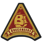 Postbellum Caprica Buccaneers Team Patch Replica (Ships September 2024 with Bonus Single, Random Dog Tag)