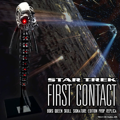 Star Trek: First Contact Borg Queen Skull Signature Edition Prop Replica (Pre-Order)