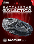Classic Cylon Basestar with Collector Magazine (Battlestar Galactica 1978)