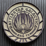 Battlestar Galactica Ship Assignment Patch Replica