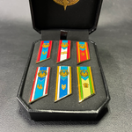 Twelve Colonies of Kobol - Flag Lapel Pin Sets