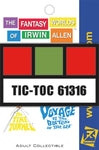 Irwin Allen's Project Tic-Toc Employee Badge Pin (The Time Tunnel)