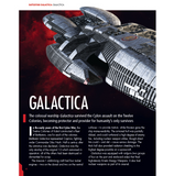 Modern Galactica (BS-75) with Collector Magazine (Battlestar Galactica)