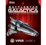Starbuck's Viper Mark II with Collector Magazine (Battlestar Galactica)