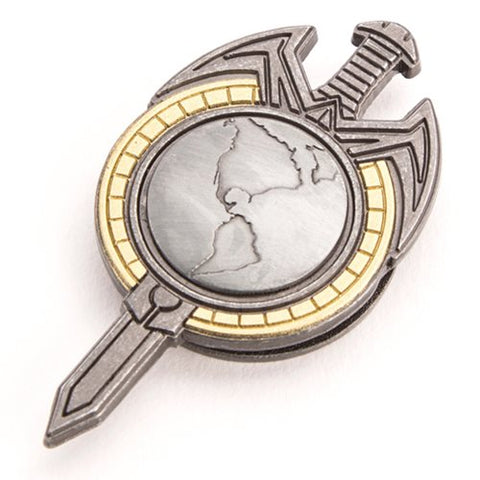 Mirror Universe Magnetic Insignia Badge (Star Trek: The Next Generation)